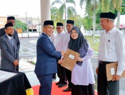 Plt Sekda Aceh Barat Lantik 263 Tuha Peut, Perkuat Tata Kelola Gampong