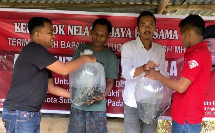 Jamaluddin Idham Salurkan 3,7 Juta Bibit Ikan Gratis untuk Ratusan Pokdakan di Aceh