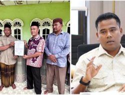 Wujud Kepedulian untuk Umat, Ngohwan Salurkan Karpet Sajadah ke Puluhan Masjid di Aceh Utara