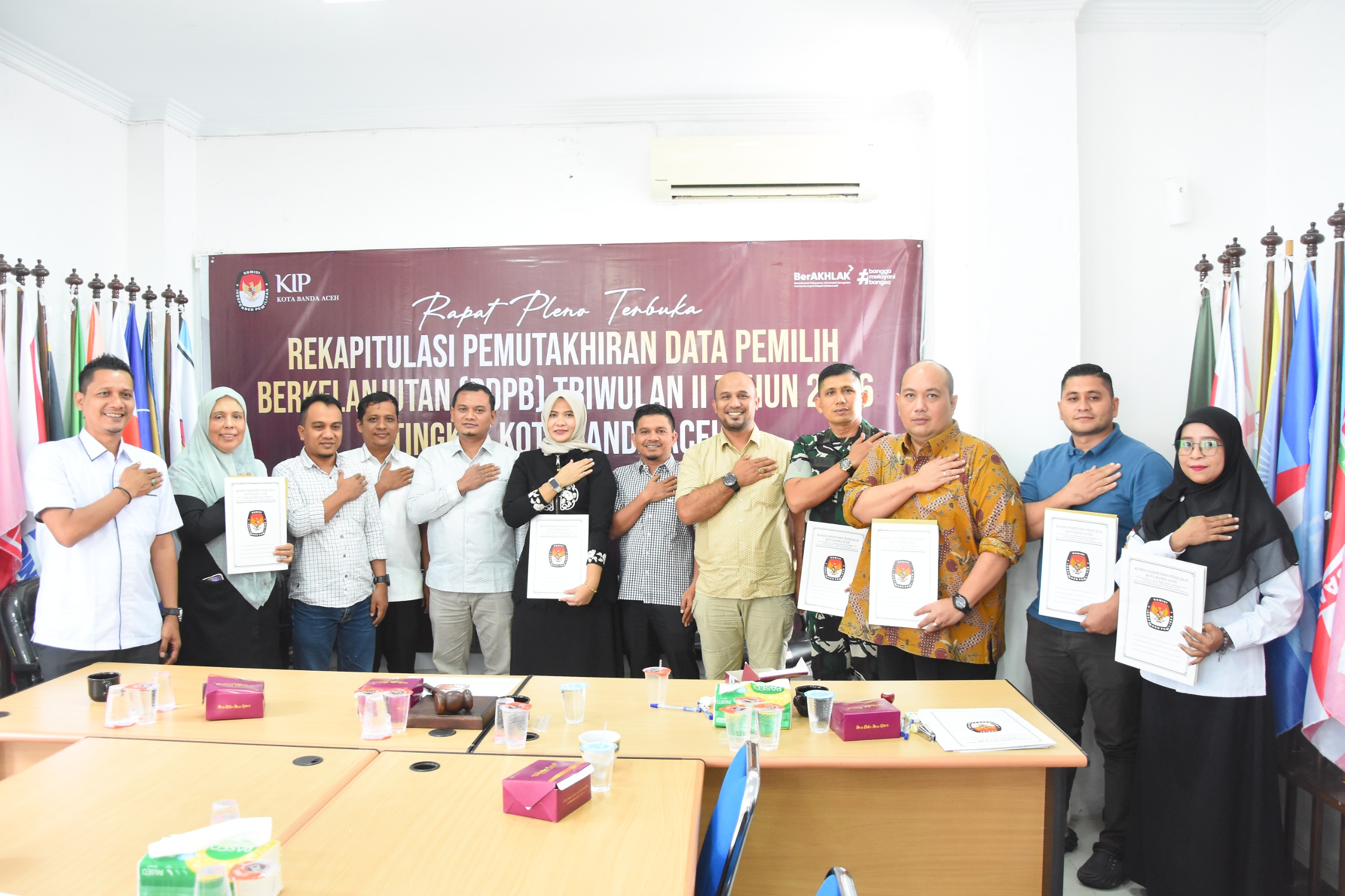 KIP Banda Aceh Tetapkan PDPB Triwulan II 2026, Pemilih Perempuan Masih Dominan