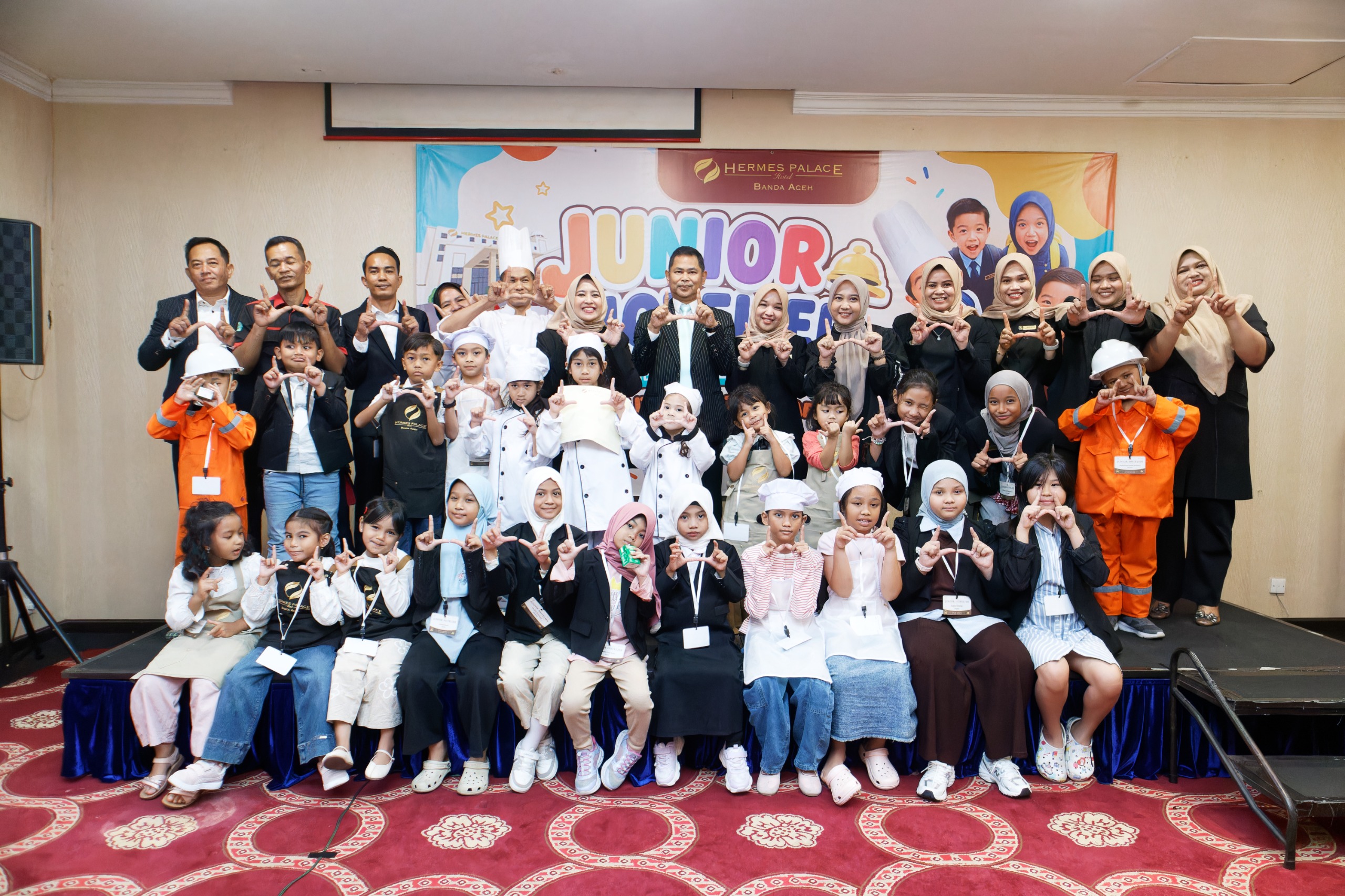 Hermes Palace Hotel Banda Aceh Kenalkan Dunia Perhotelan Lewat Program Junior Hotelier