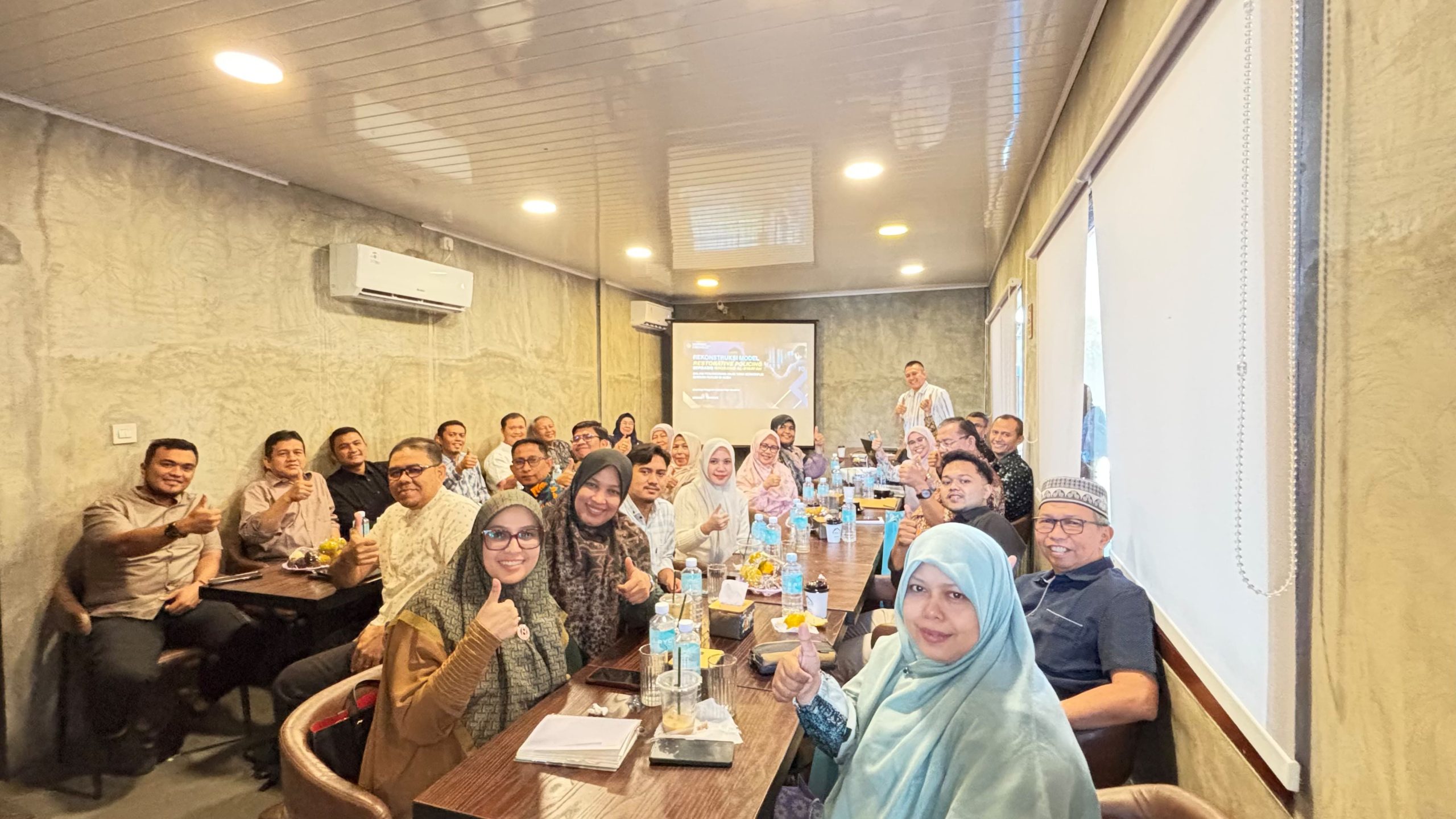 NgoPI Disertasi ke-63 UIN Ar-Raniry Bahas Rekonstruksi Restorative Policing Berbasis Maqashid al-Syari’ah