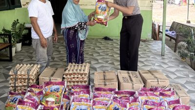 Siswa SIP Angkatan 56 Polda Aceh Gelar Bakti Sosial di Panti Asuhan