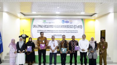 Katahati Institute Gelar FGD Pengelolaan Limbah Plastik Berbasis Ekonomi Sirkular di Lhokseumawe