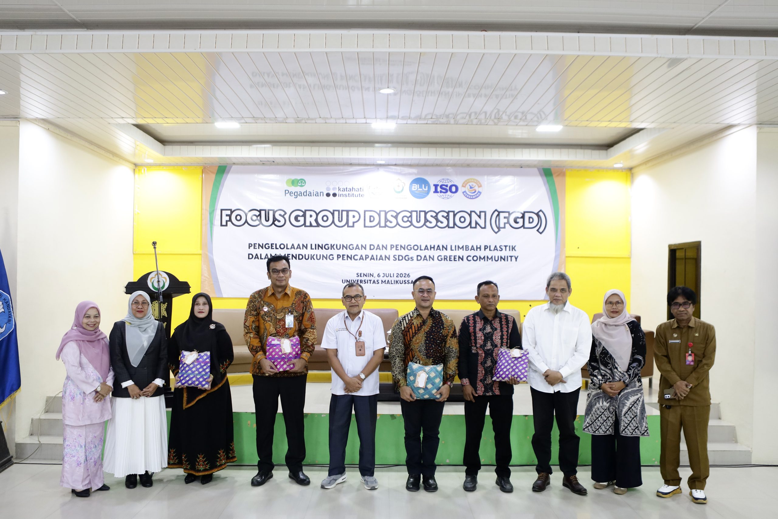 Katahati Institute Gelar FGD Pengelolaan Limbah Plastik Berbasis Ekonomi Sirkular di Lhokseumawe
