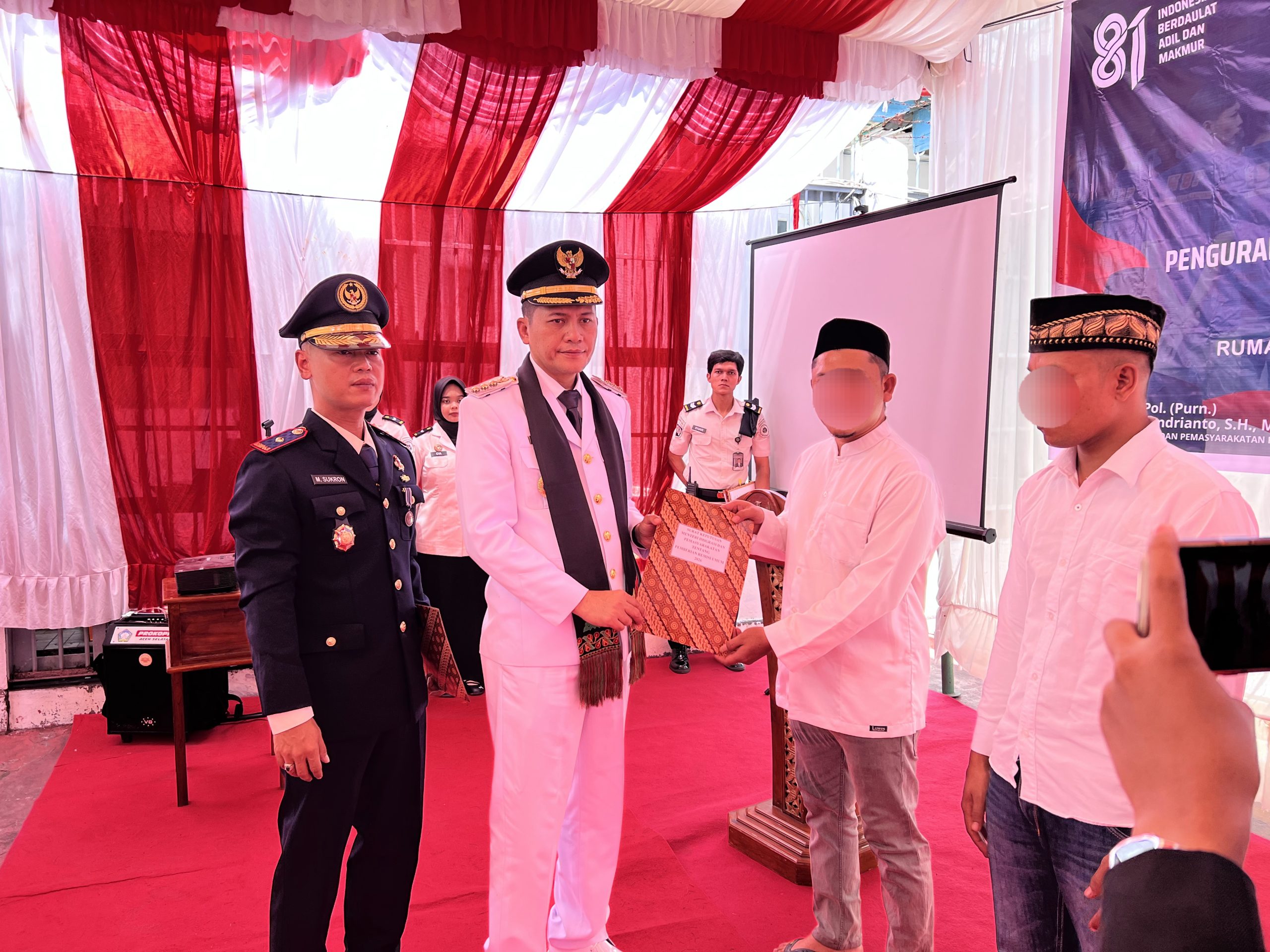 99 Warga Binaan Rutan Tapaktuan Terima Remisi Umum 2026, Satu Orang Langsung Bebas