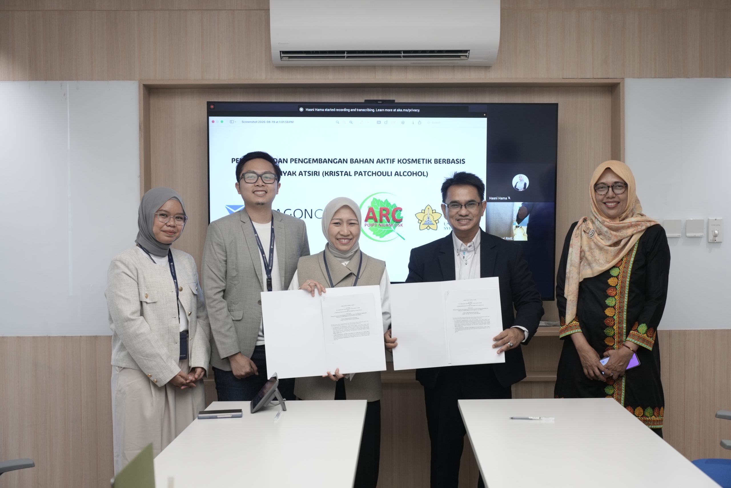 ParagonCorp dan ARC USK Kolaborasi Riset Potensi Nilam Aceh untuk Kosmetik