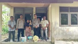Kapolres Aceh Selatan Janji Rehab Rumah Janda Eks Kombatan GAM dan Bantu Modal Usaha