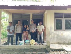 Kapolres Aceh Selatan Janji Rehab Rumah Janda Eks Kombatan GAM dan Bantu Modal Usaha