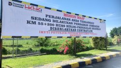 Hutama Karya Uji Coba Contraflow di Tol Binjai–Langsa Selama Pemeliharaan Oprit Jembatan Batang Serangan