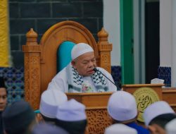 Abu Paya Pasi Sampaikan Tausiah pada Malam Zikir dan Doa Hari Damai Aceh 2026