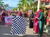 77 Sekolah Ikuti Karnaval Budaya HUT RI Ke-81 di Aceh Barat