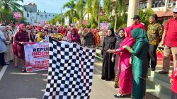 77 Sekolah Ikuti Karnaval Budaya HUT RI Ke-81 di Aceh Barat