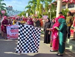 77 Sekolah Ikuti Karnaval Budaya HUT RI Ke-81 di Aceh Barat