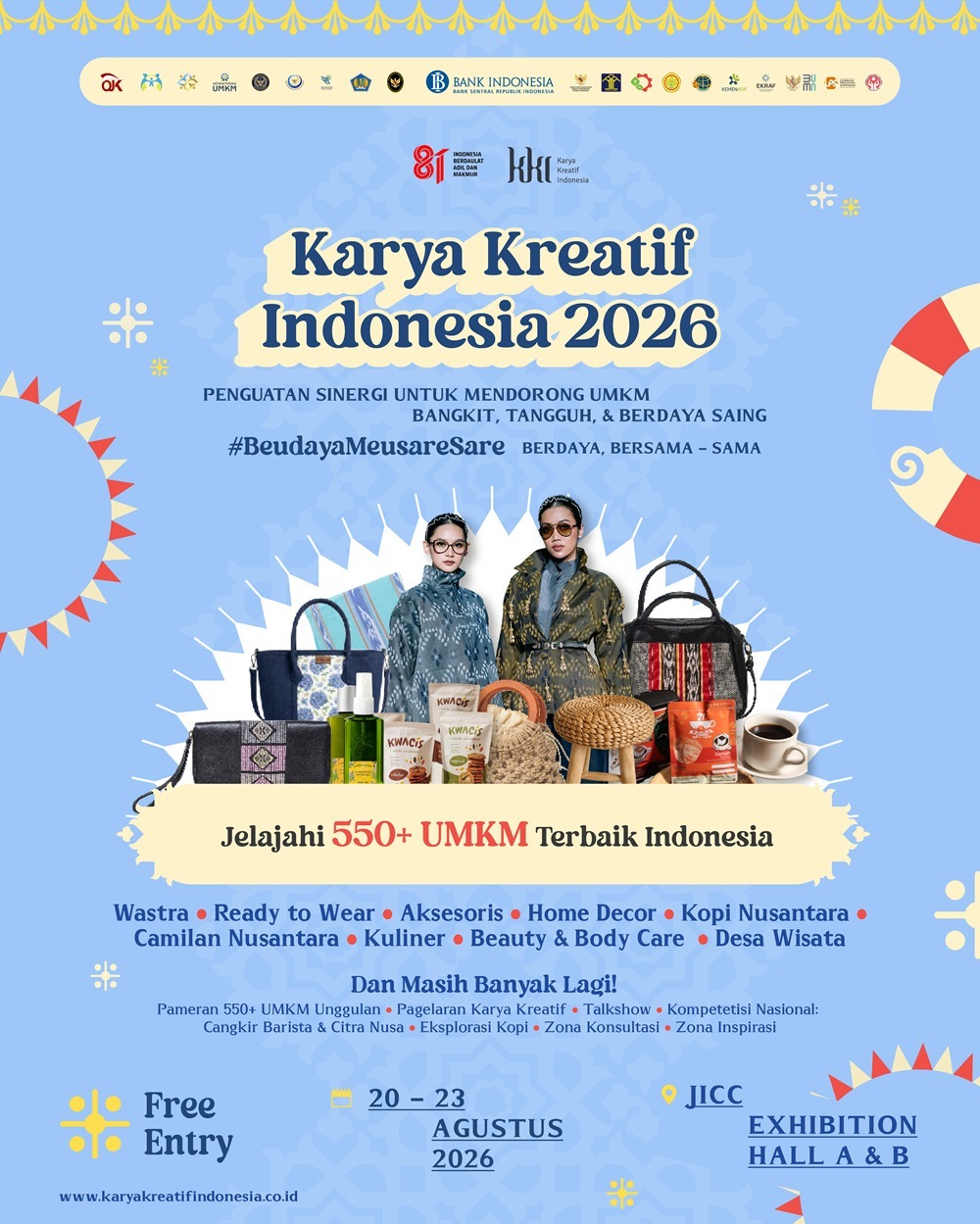 47 UMKM Aceh Lolos Kurasi KKI 2026, Bawa Produk Kreatif dan Budaya ke Jakarta