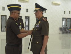 Kajati Aceh Lantik Rajendra Dharmalinga sebagai Kajari Pidie