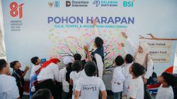 Hari Kemerdekaan di Huntara Aceh Tamiang, BSI Ajak Anak Belajar dan Menumbuhkan Harapan