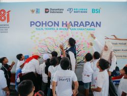 Hari Kemerdekaan di Huntara Aceh Tamiang, BSI Ajak Anak Belajar dan Menumbuhkan Harapan