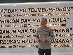 Narasi Provokatif Catut Nama Pamen Polda Aceh AKBP Zainuddin Dipastikan Hoaks