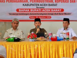 Bupati Aceh Barat Dorong Pengembangan UMKM dan Produk Unggulan Daerah