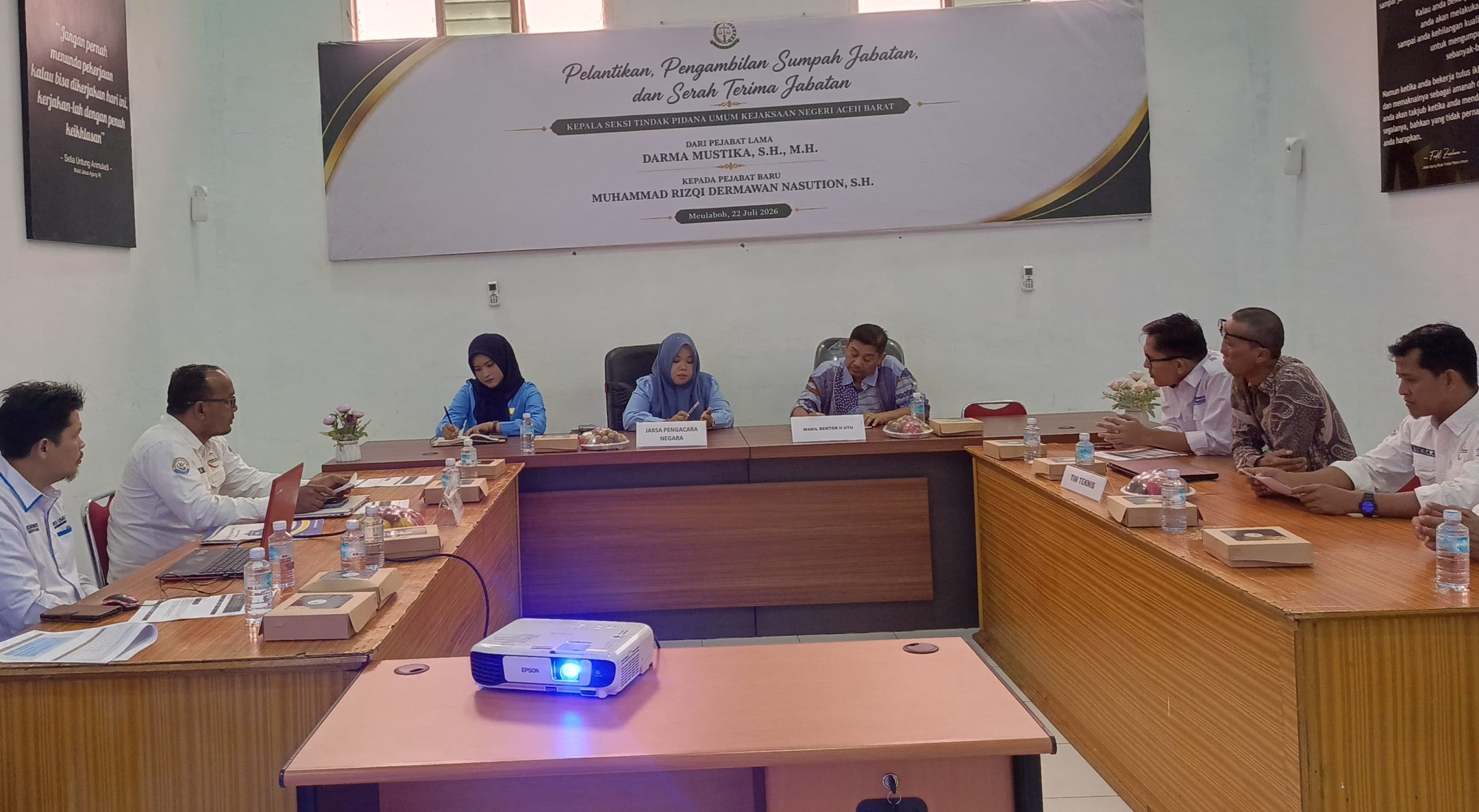 UTU Gandeng Kejari Aceh Barat Kawal Pembangunan Kampus, Perkuat Transparansi Proyek Infrastruktur