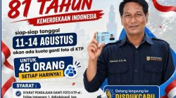 Sambut Hari Kemerdekaan, Disdukcapil Banda Aceh Buka Layanan Penggantian Foto KTP 