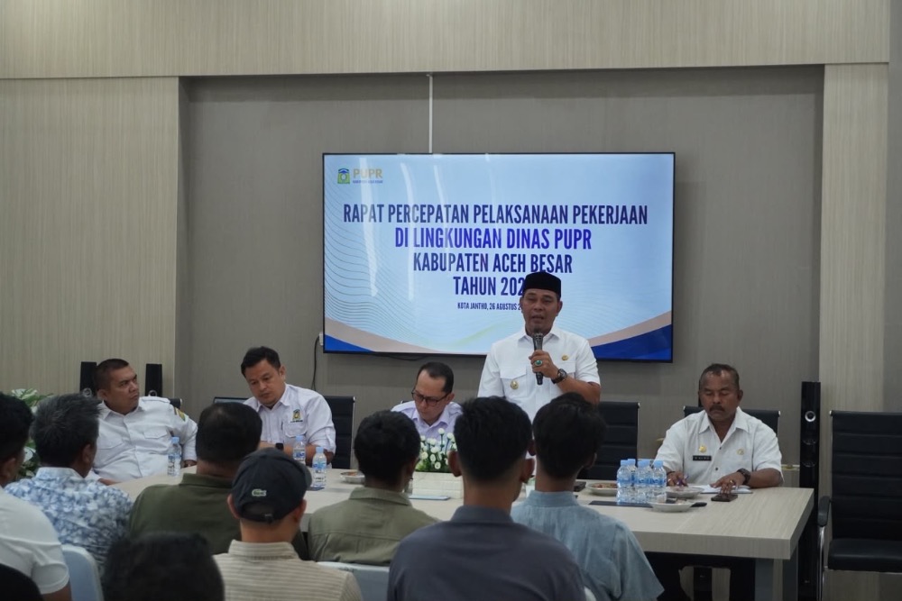 Bupati Aceh Besar Percepat Pelaksanaan Pembangunan Infrastruktur 2026 Bupati Aceh Besar Percepat Pelaksanaan Pembangunan Infrastruktur 2026