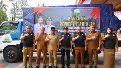 Pemerintah Aceh Salurkan Buffer Stock Bencana Senilai Rp5,38 Miliar ke Tiga Daerah