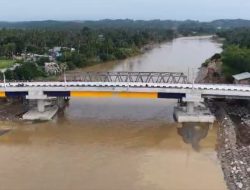 Jembatan Krueng Tingkeum Kembali Beroperasi, Konektivitas Banda Aceh–Medan Pulih