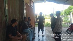 Polsek Peukan Bada Telusuri Lokasi Penemuan Dugaan Tulang Belulang Manusia yang Viral di Media Sosial