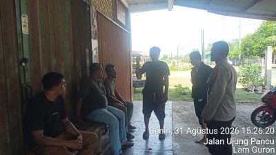 Polsek Peukan Bada Telusuri Lokasi Penemuan Dugaan Tulang Belulang Manusia yang Viral di Media Sosial