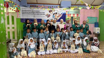 Dosen USK Kenalkan Tanaman Atsiri dan Kewirausahaan kepada Anak PAUD di Aceh Besar
