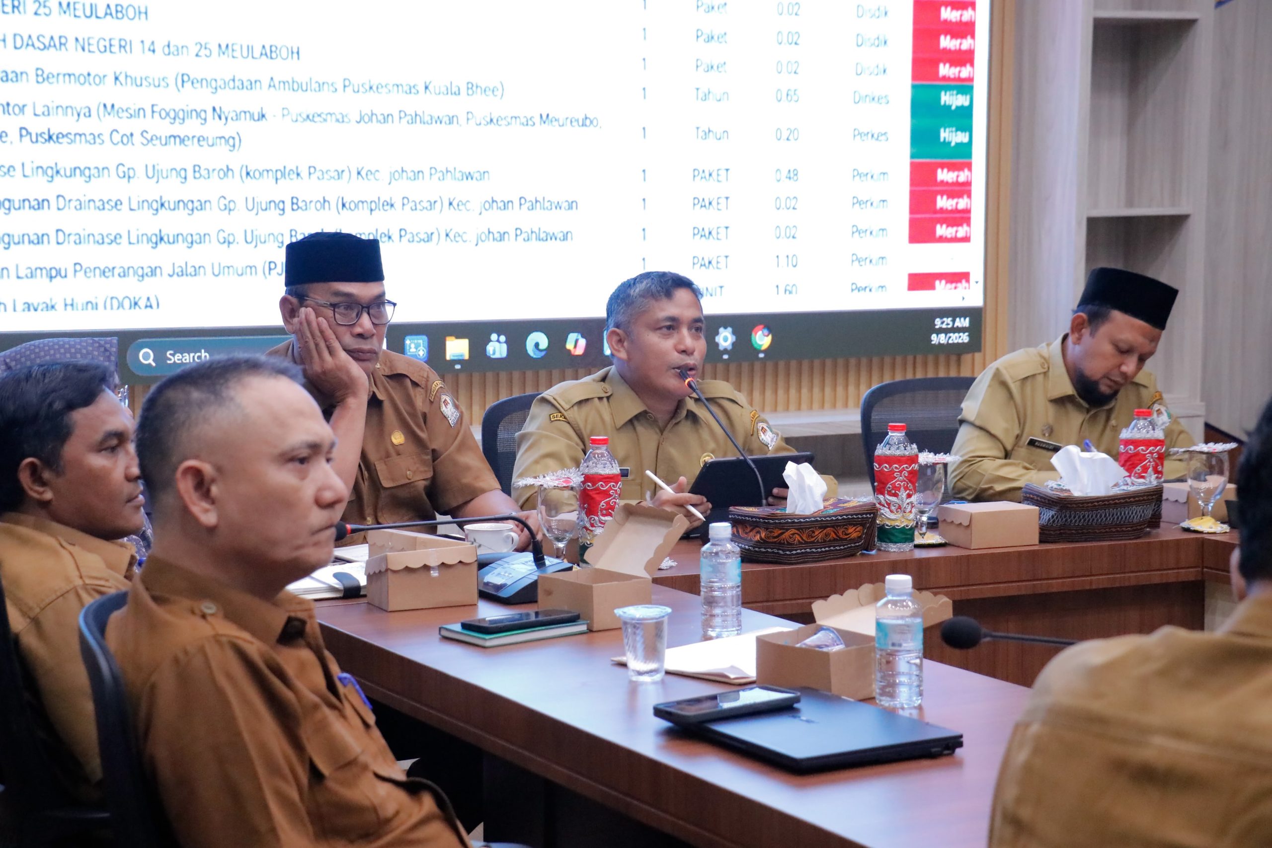 Pemkab Aceh Barat Pacu Realisasi DOKA 2026, 204 Paket Pekerjaan Capai Rp39,5 Miliar Pemkab Aceh Barat Pacu Realisasi DOKA 2026, 204 Paket Pekerjaan Capai Rp39,5 Miliar