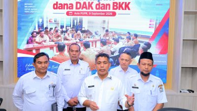 Pemkab Aceh Barat Percepat Realisasi DAK dan BKK, Progres Keuangan Baru 30,6 Persen