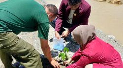 IMM Aceh Barat Hijaukan Pinggiran Sungai Gampong Jambak Lewat Green Action
