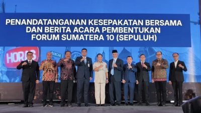 Rakor Gubernur se-Sumatera, Wagub Aceh Dorong Penguatan Konektivitas dan Hilirisasi