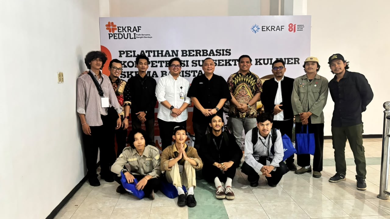 Pelatihan Barista Ekraf Peduli 2026 Perkuat Kompetensi Masyarakat Terdampak Bencana di Aceh Tamiang