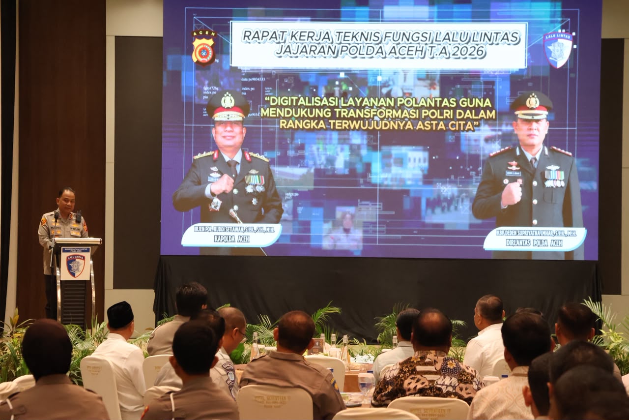 Kapolda Aceh Dorong Digitalisasi Layanan Lalu Lintas