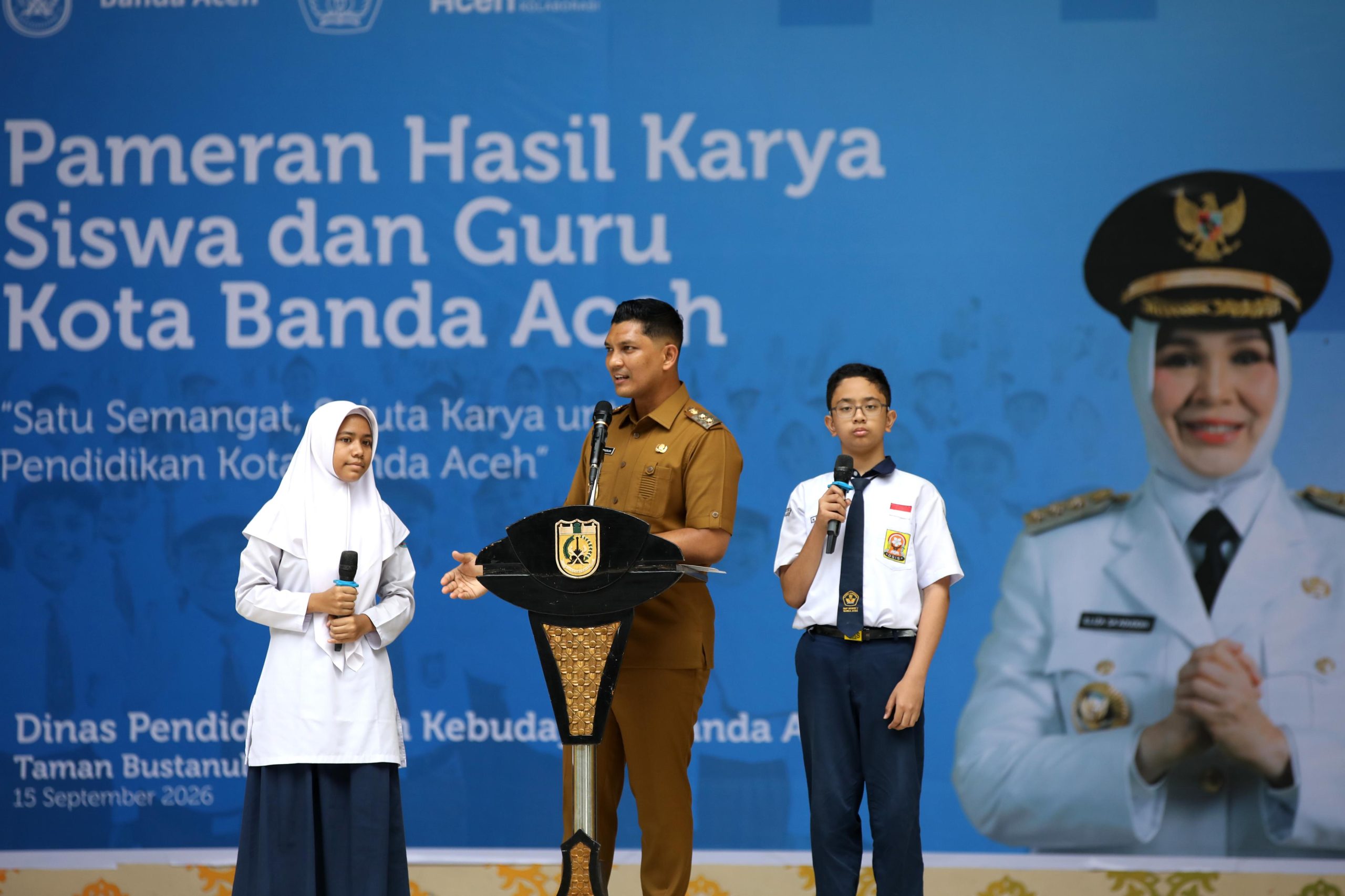 Hardikda ke-67, Afdhal Buka Pameran Karya Siswa dan Guru di Banda Aceh
