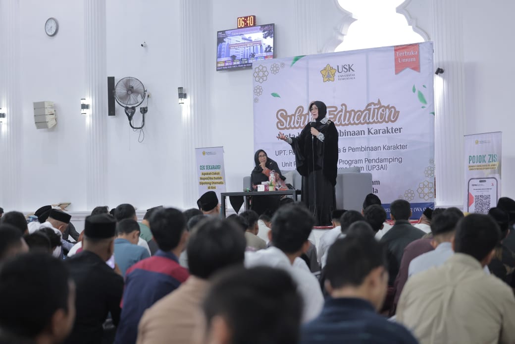 Illiza Ajak Mahasiswa USK Perkuat Karakter dan Kepemimpinan