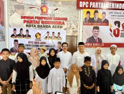 DPC Gerindra Banda Aceh Gelar Rakercab, Perkuat Konsolidasi Kader