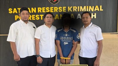 Terduga Pelaku Penggelapan Scoopy Ditangkap di Ulee Lheue, Motor Dijual Rp4,4 Juta ke Sumut