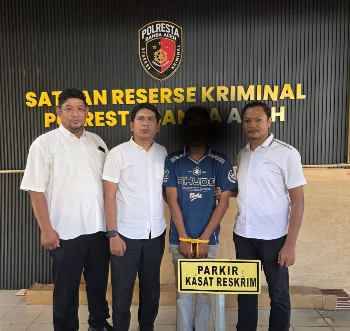 Terduga Pelaku Penggelapan Scoopy Ditangkap di Ulee Lheue, Motor Dijual Rp4,4 Juta ke Sumut