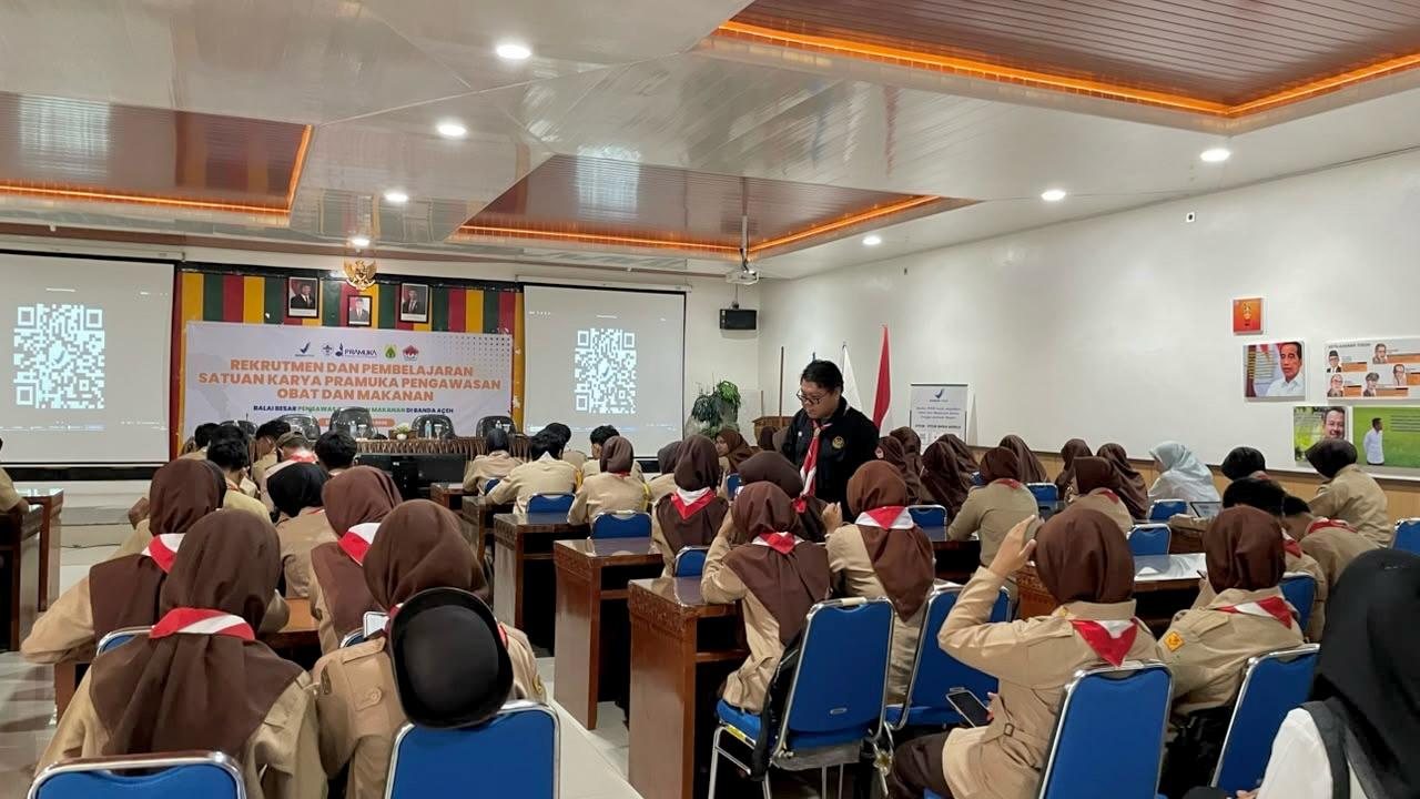 Saka POM Aceh Bekali Generasi Muda dengan Keterampilan Pengawasan Obat dan Makanan Saka POM Aceh Bekali Generasi Muda dengan Keterampilan Pengawasan Obat dan Makanan