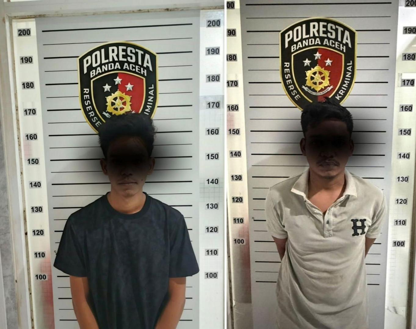 Polisi Amankan Dua Terduga Pelaku Penggelapan Motor Milik Anggota TNI
