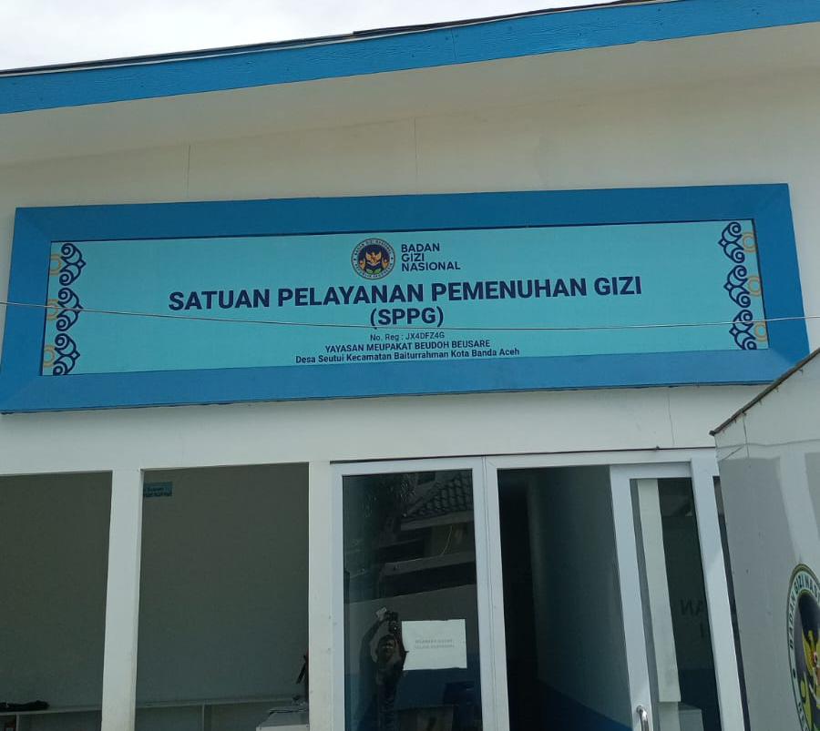Yayasan Meupakat Beudoh Beusare Dukung Pelaksanaan MBG melalui SPPG