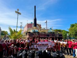 Dukung Gerakan ASRI, DPC Gerindra Banda Aceh Gelar Gotong Royong di PLTD Apung