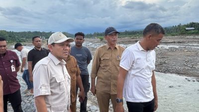 Dek Fadh Tinjau Infrastruktur dan Kawasan Sungai di Bireuen dan Aceh Utara
