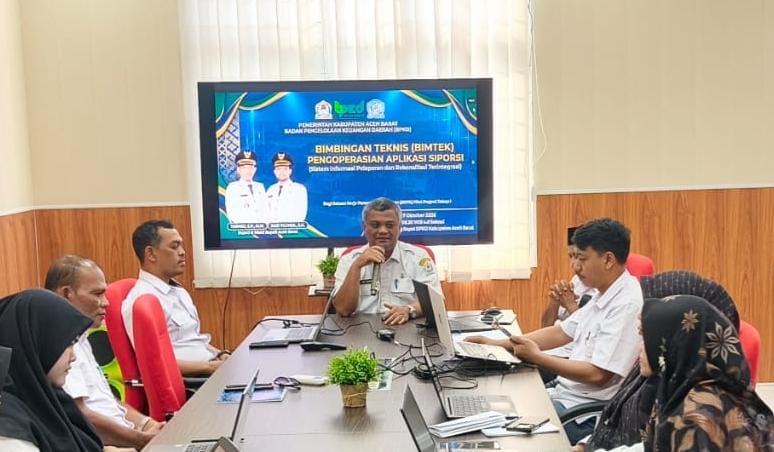 Pemkab Aceh Barat Luncurkan SIPORSI, Perkuat Akuntabilitas dan Amankan Dana Transfer Daerah Pemkab Aceh Barat Luncurkan SIPORSI, Perkuat Akuntabilitas dan Amankan Dana Transfer Daerah