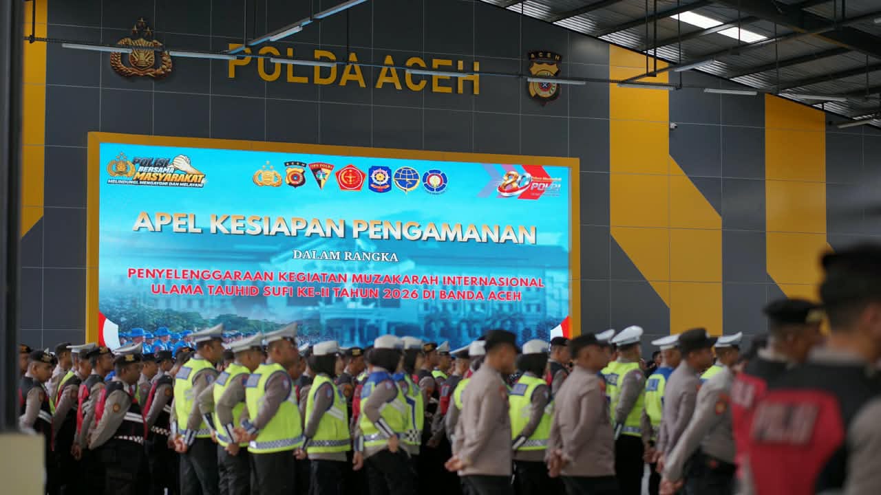 1.820 Personel Gabungan Disiagakan Amankan Mudzakarah Internasional Ulama Tauhid Sufi 1.820 Personel Gabungan Disiagakan Amankan Mudzakarah Internasional Ulama Tauhid Sufi